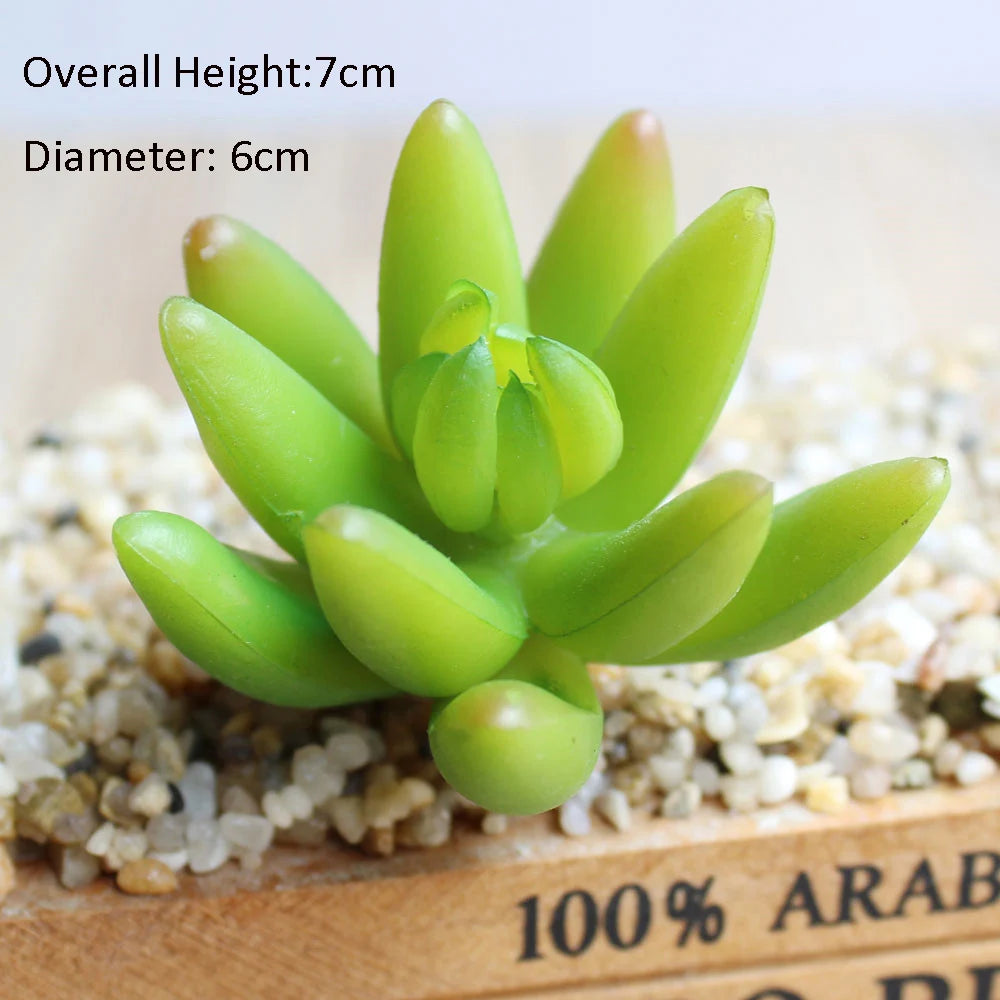 Green Mini Bonsai Artificial Succulents Plants Home Garden Decoration Fake Plants 39 Styles Pick Up DIY plante artificielle