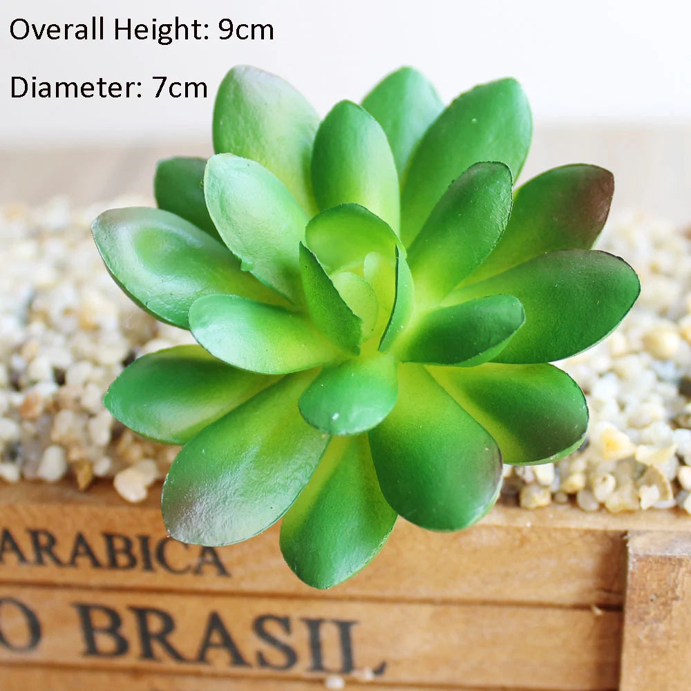 Green Mini Bonsai Artificial Succulents Plants Home Garden Decoration Fake Plants 39 Styles Pick Up DIY plante artificielle