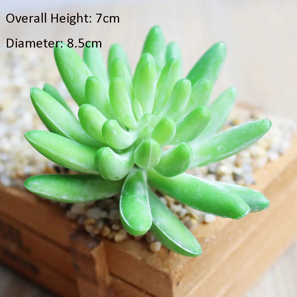 Green Mini Bonsai Artificial Succulents Plants Home Garden Decoration Fake Plants 39 Styles Pick Up DIY plante artificielle