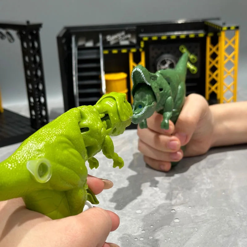 21cm Bite Tyrannosaurus Rex Water Gun Children's Stress Reduction Dinosaur Toy Fingertip Toy Children's Birthday Boy Gift