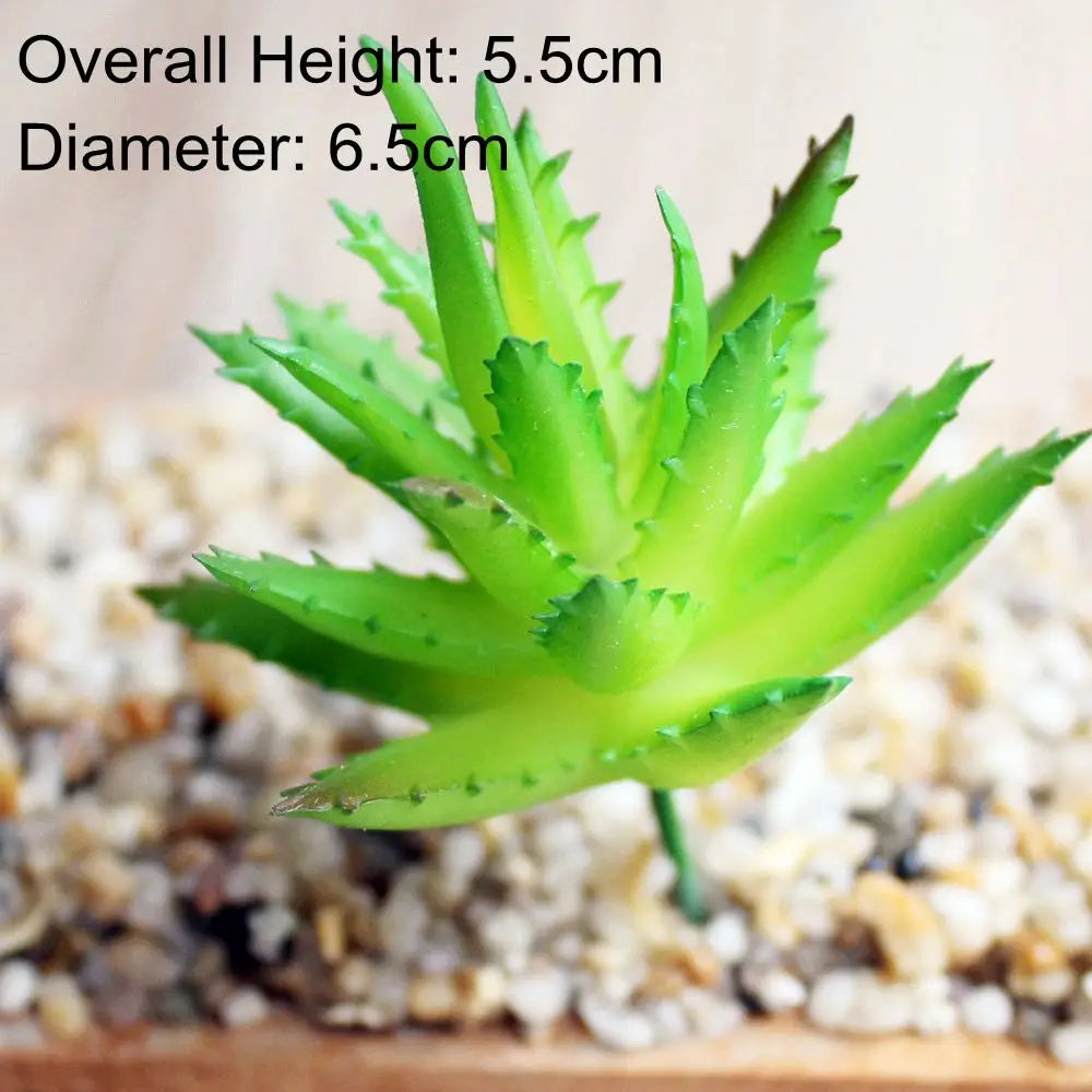 Green Mini Bonsai Artificial Succulents Plants Home Garden Decoration Fake Plants 39 Styles Pick Up DIY plante artificielle