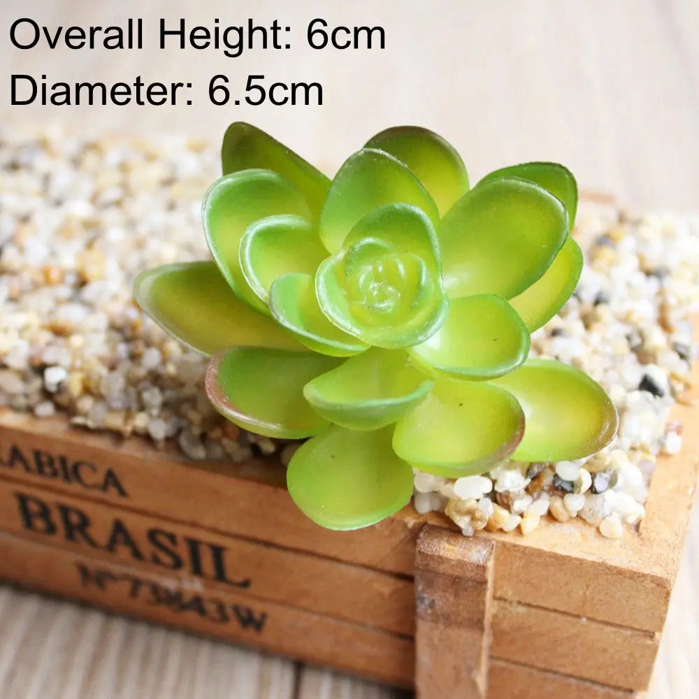 Green Mini Bonsai Artificial Succulents Plants Home Garden Decoration Fake Plants 39 Styles Pick Up DIY plante artificielle