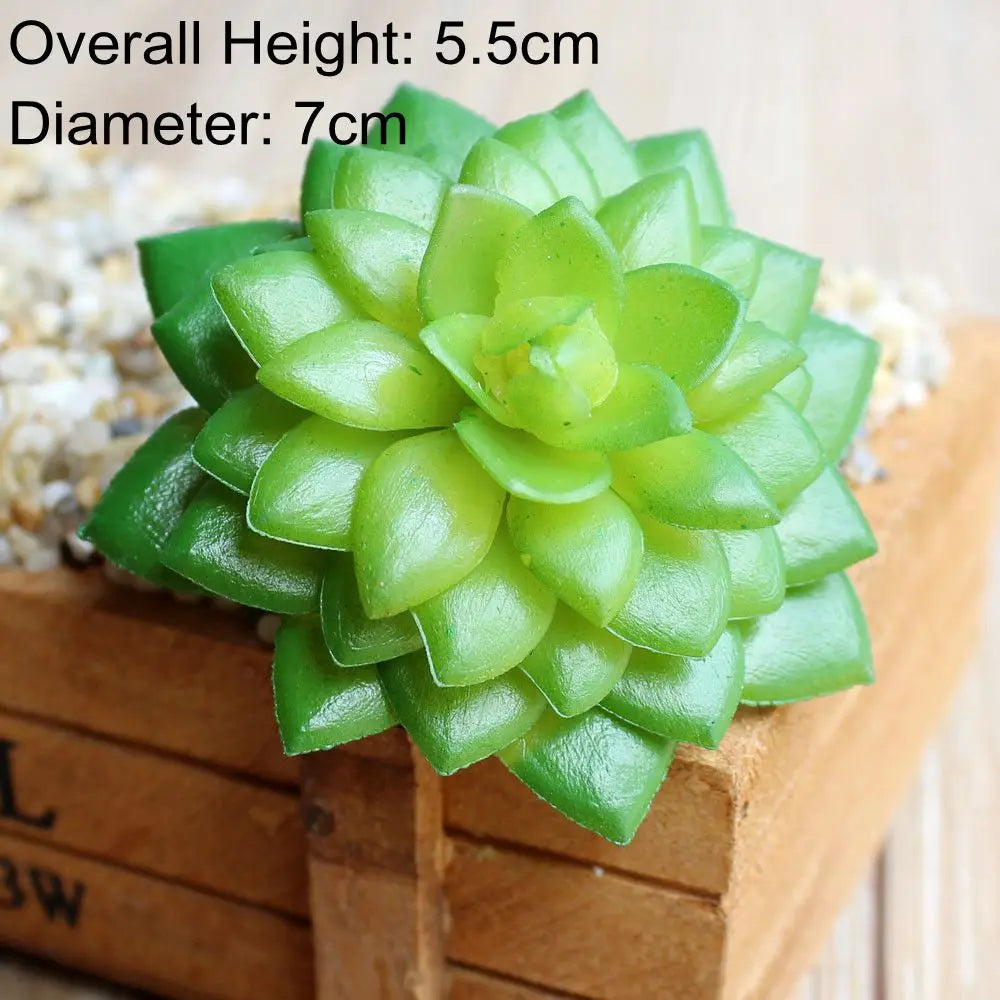 Green Mini Bonsai Artificial Succulents Plants Home Garden Decoration Fake Plants 39 Styles Pick Up DIY plante artificielle