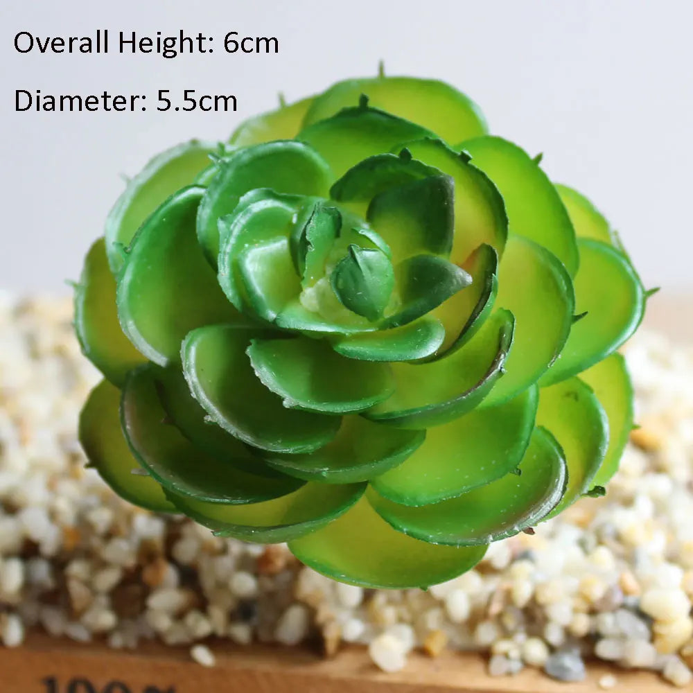 Green Mini Bonsai Artificial Succulents Plants Home Garden Decoration Fake Plants 39 Styles Pick Up DIY plante artificielle