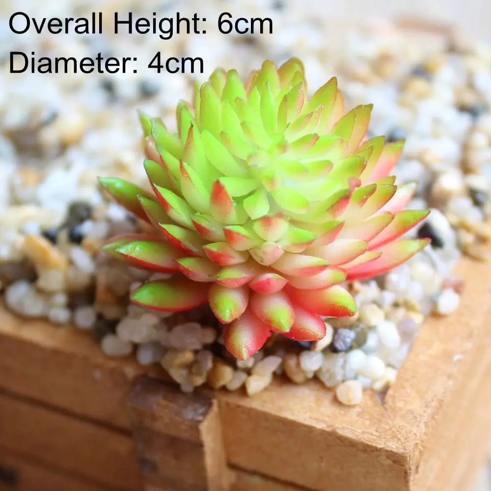 Green Mini Bonsai Artificial Succulents Plants Home Garden Decoration Fake Plants 39 Styles Pick Up DIY plante artificielle