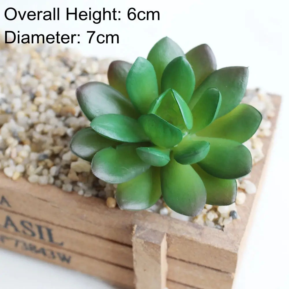 Green Mini Bonsai Artificial Succulents Plants Home Garden Decoration Fake Plants 39 Styles Pick Up DIY plante artificielle