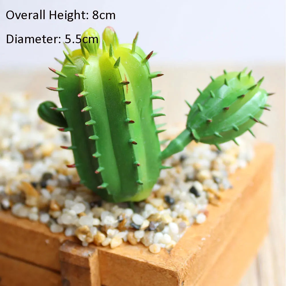 Green Mini Bonsai Artificial Succulents Plants Home Garden Decoration Fake Plants 39 Styles Pick Up DIY plante artificielle