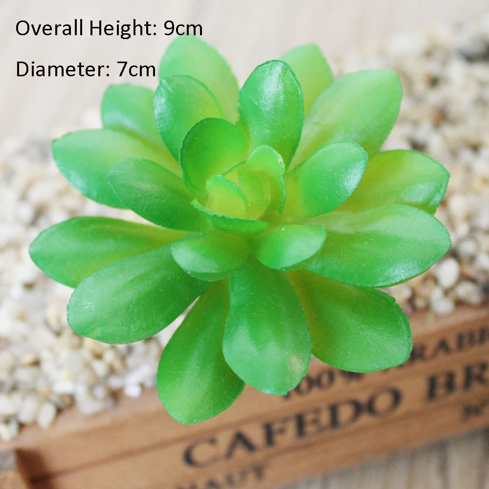 Green Mini Bonsai Artificial Succulents Plants Home Garden Decoration Fake Plants 39 Styles Pick Up DIY plante artificielle